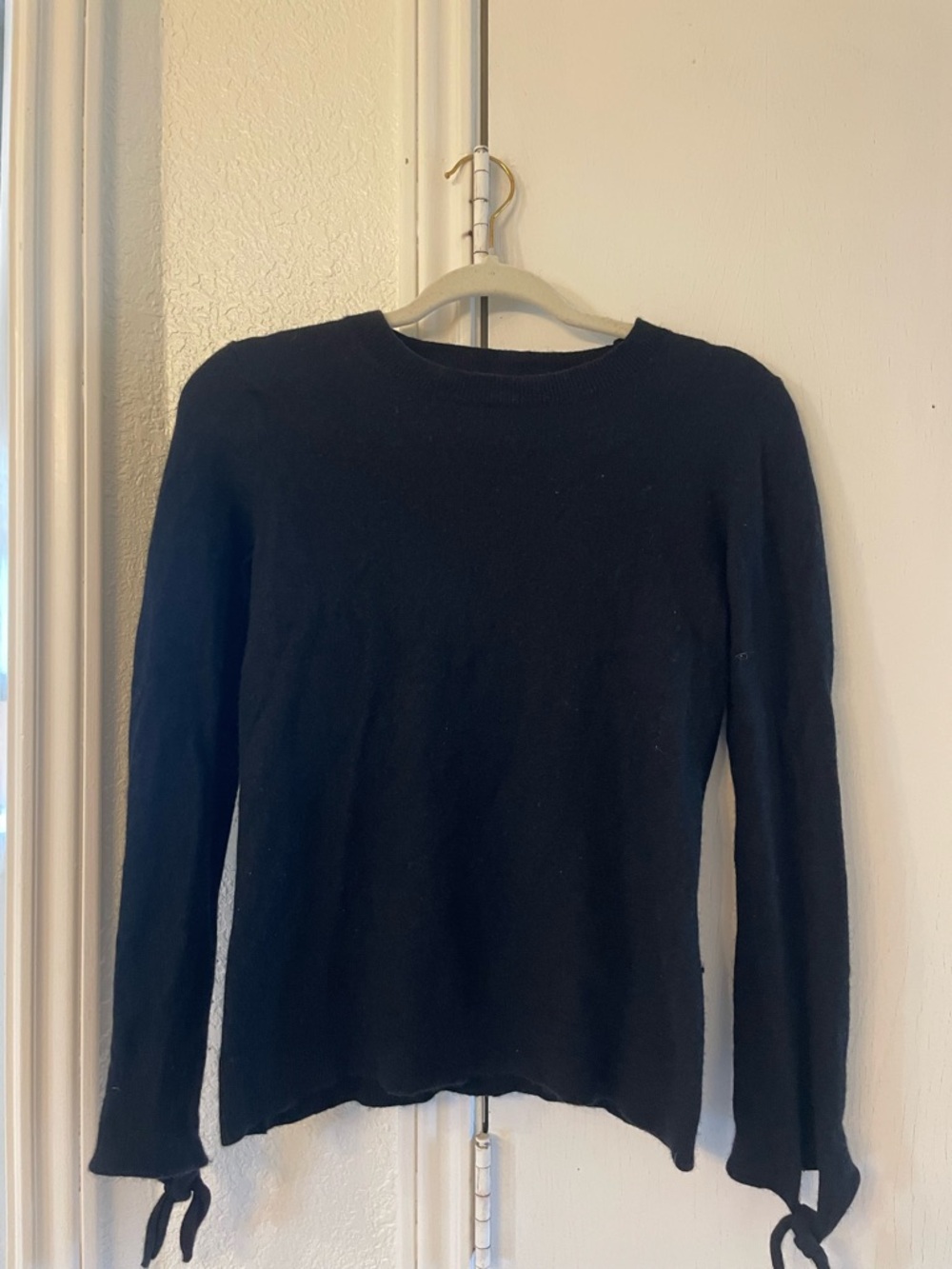 Banana republic Filpucci fine Italian yarn black sweater